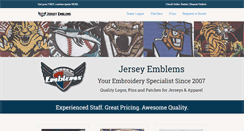 Desktop Screenshot of jerseyemblems.com